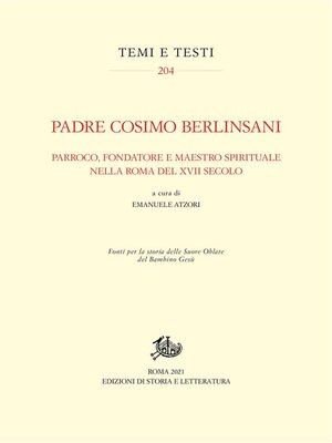 cover image of Padre Cosimo Berlinsani